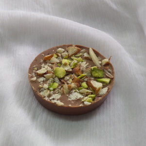 Fruit & Nut Handmade Chocolates Disk, Dryfruit Handmade Chocolates Disk